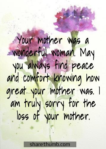 sympathy quotes for mum